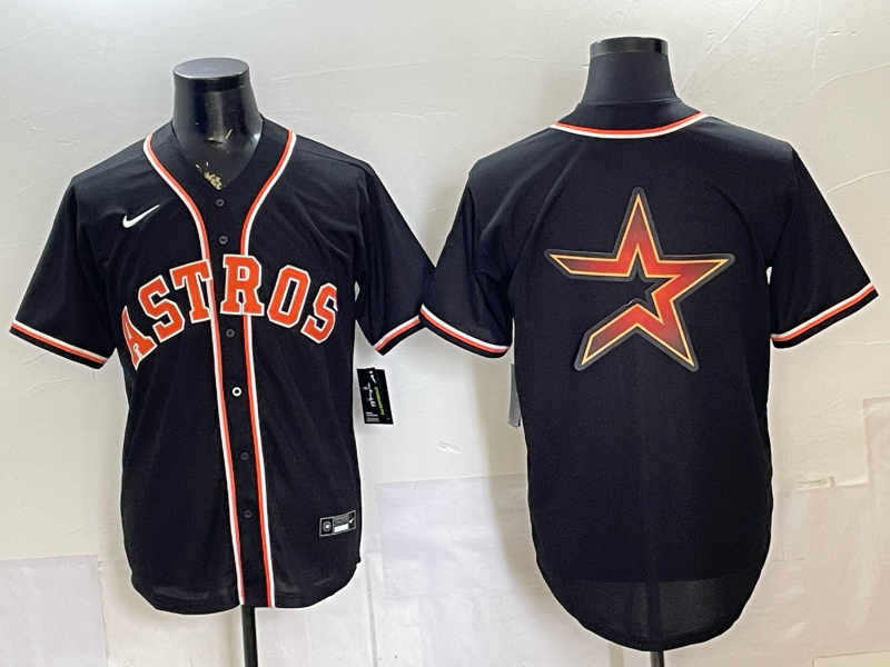 Men Houston Astros blank black 2026 MLB Jerseys 0804004